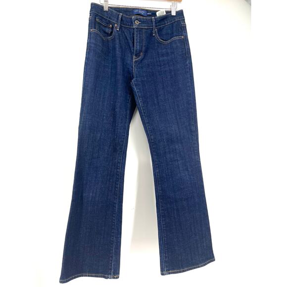 Levi's Women's Blue Denim Demi Curve Boot Cut Jeans 6 (29/31) Classic Fit - Picture 2 of 7